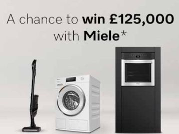 A Chance to Win £125,000 with Miele..