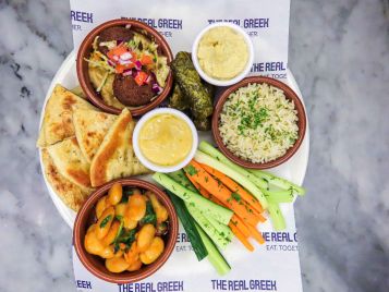 The Real Greek - Veganuary offer: Vegan Plate £12pp