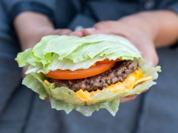 Try a Five Guys lettuce wrap burger!